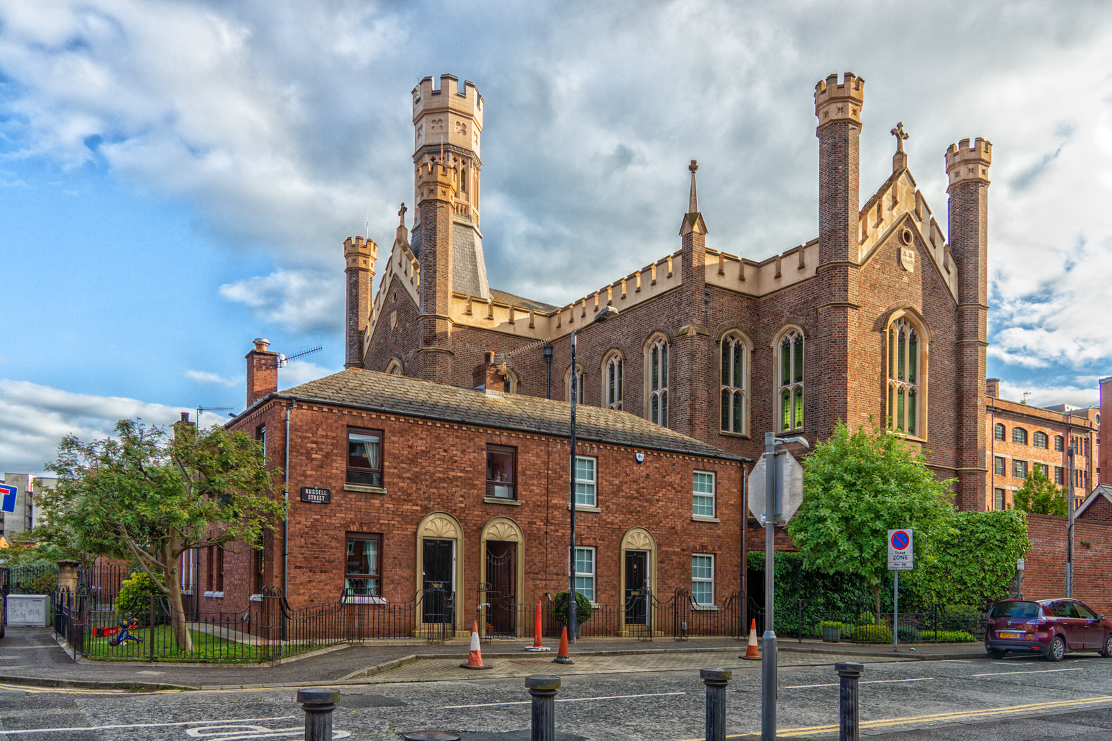 SAINT MALACHY'S CHURCH ON ALFRED STREET IN BELFAST